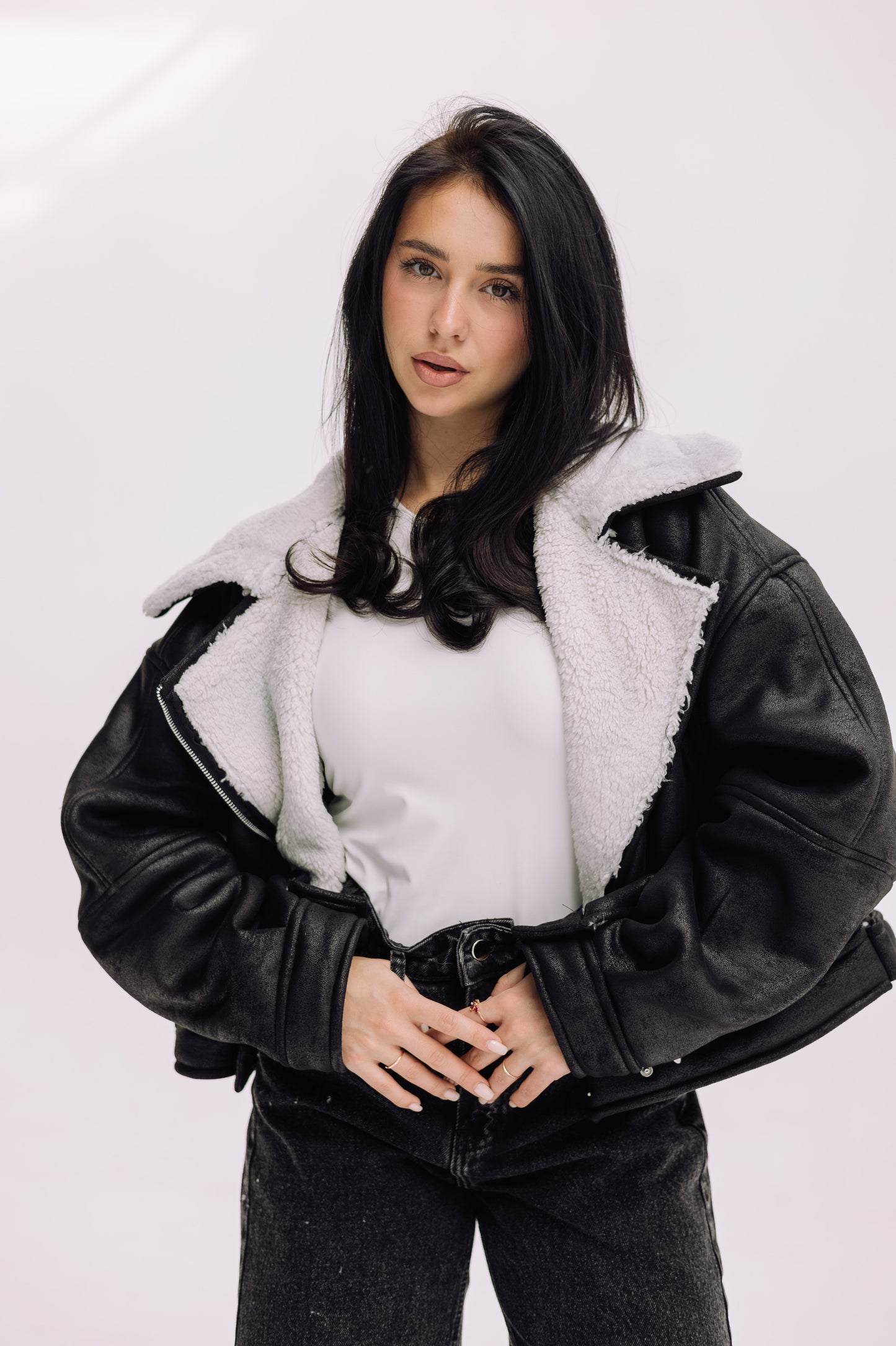 Street Ember Jacket - Blackxwhite