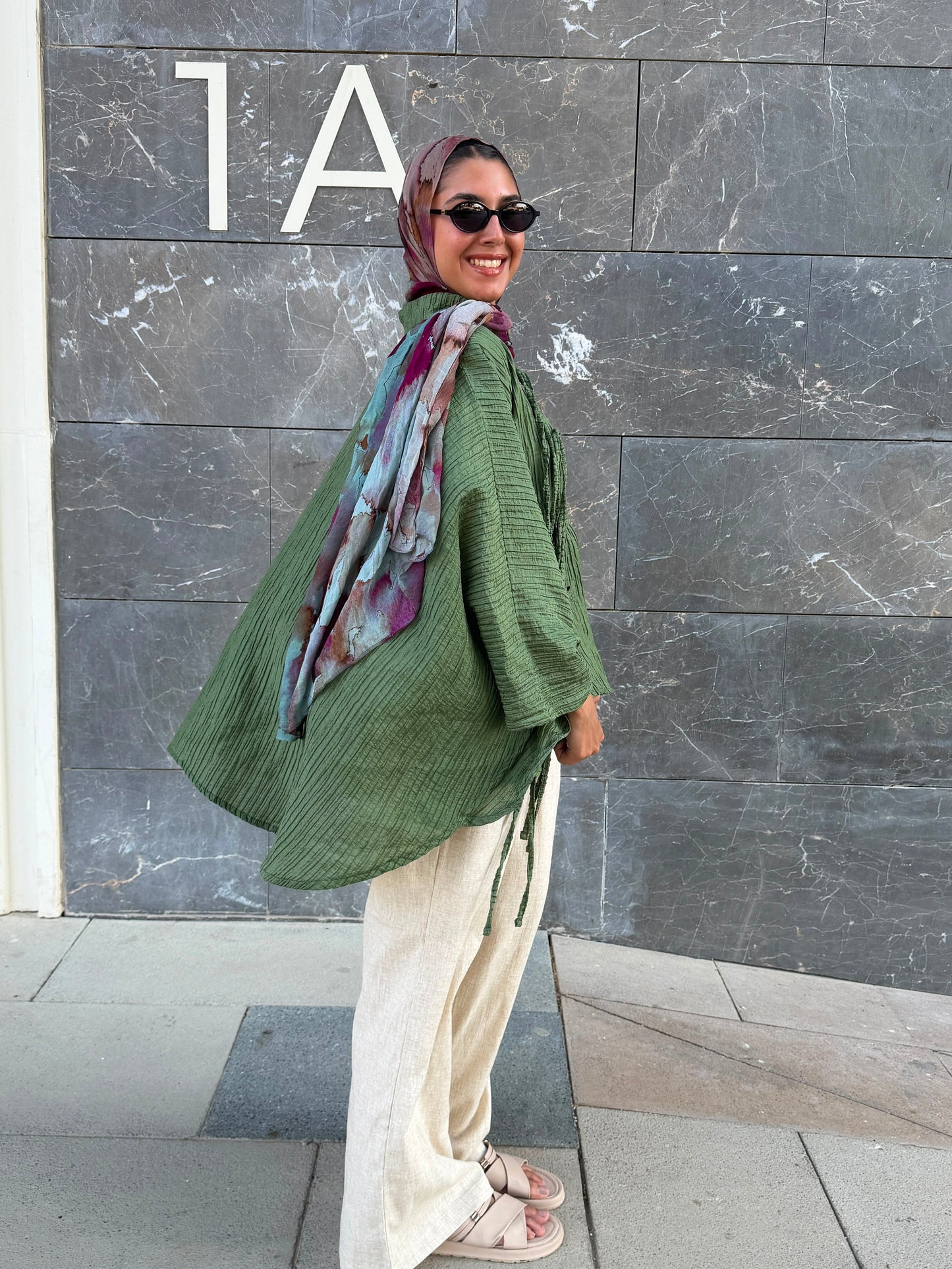 Rahaf Top - Olive