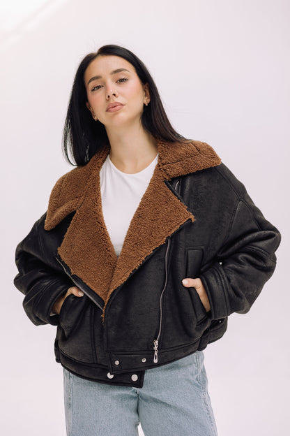 Street Ember Jacket - Blackxbrown