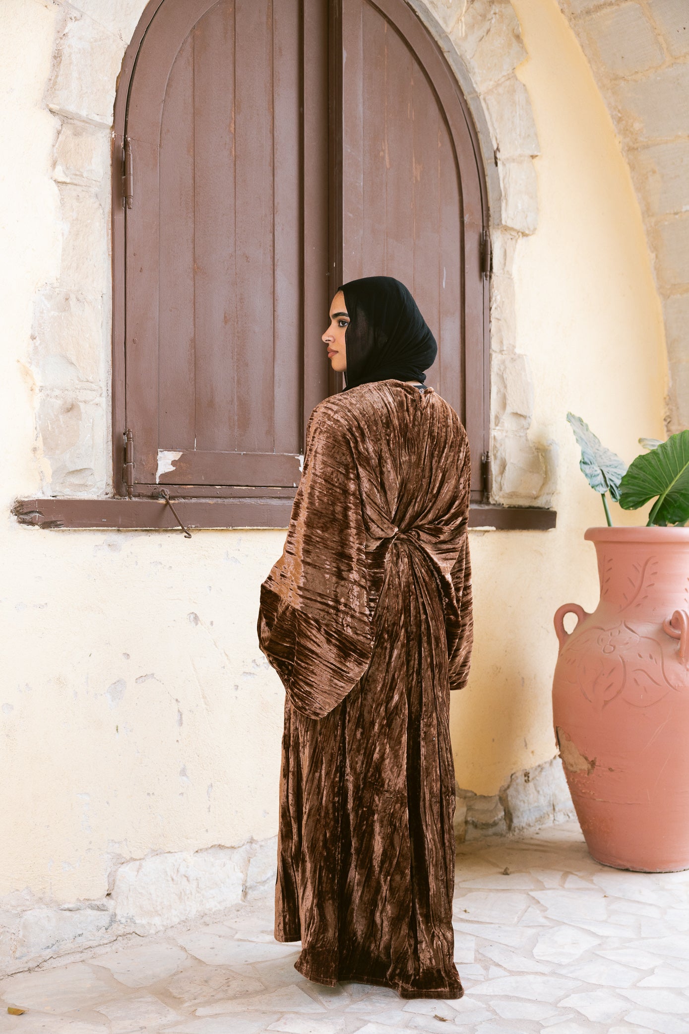 Butterfly Dress - Soft Bronze