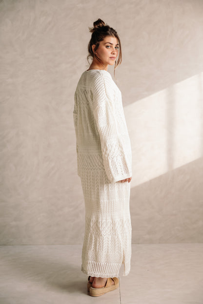 That Girl Knit Dress - White