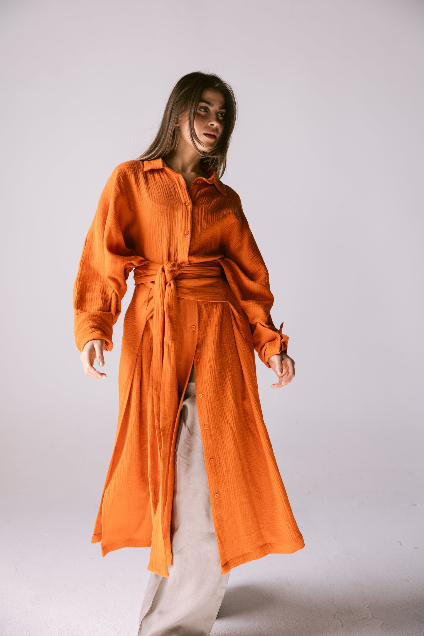 Off-Duty Shirt - Orange