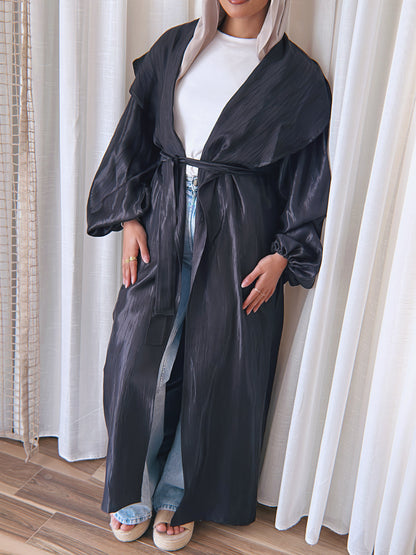 Love Me Shimmer Kimono - Black
