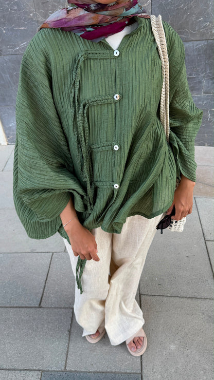Rahaf Top - Olive