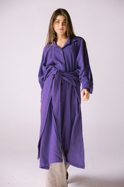 Off-Duty Shirt - Violet