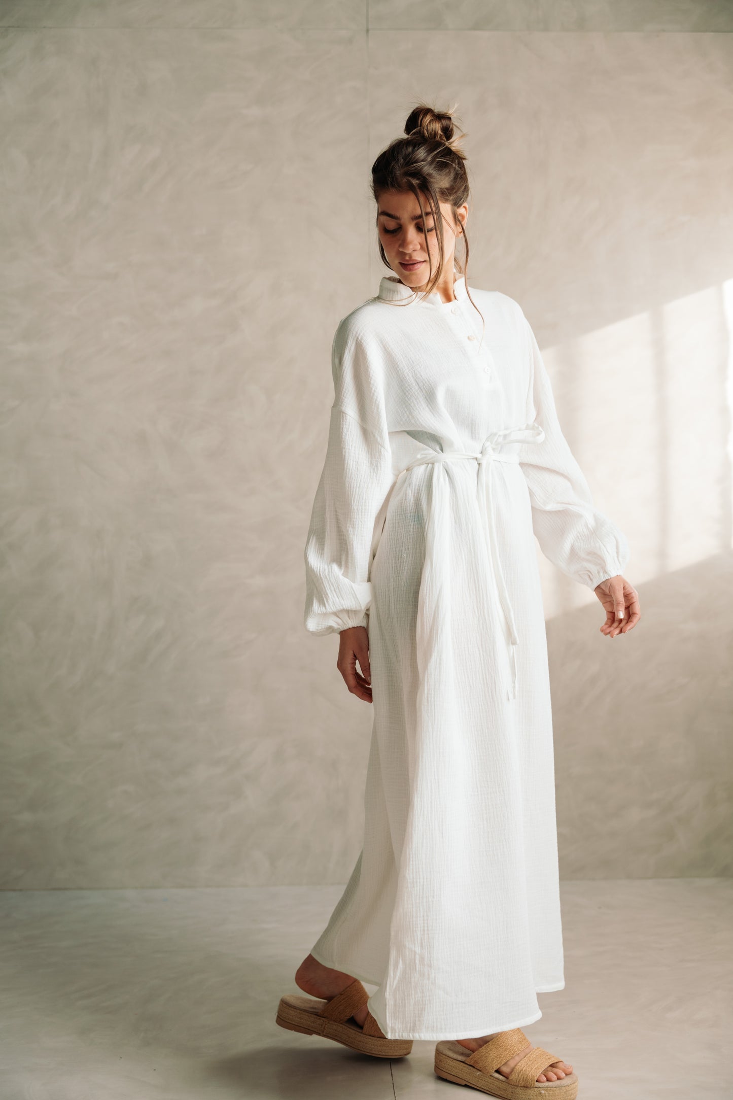 Rihan Dress - White