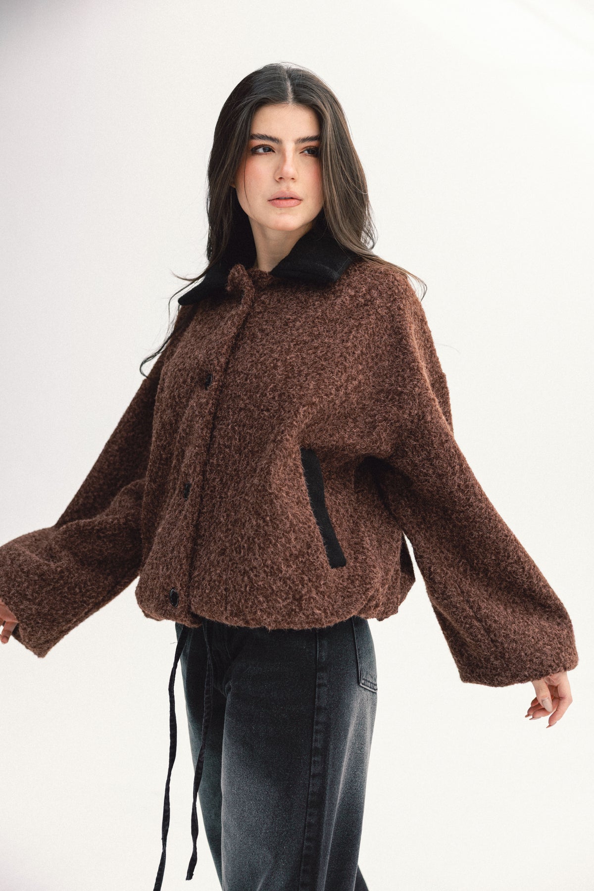 Nonchalant Jacket - Cocoa