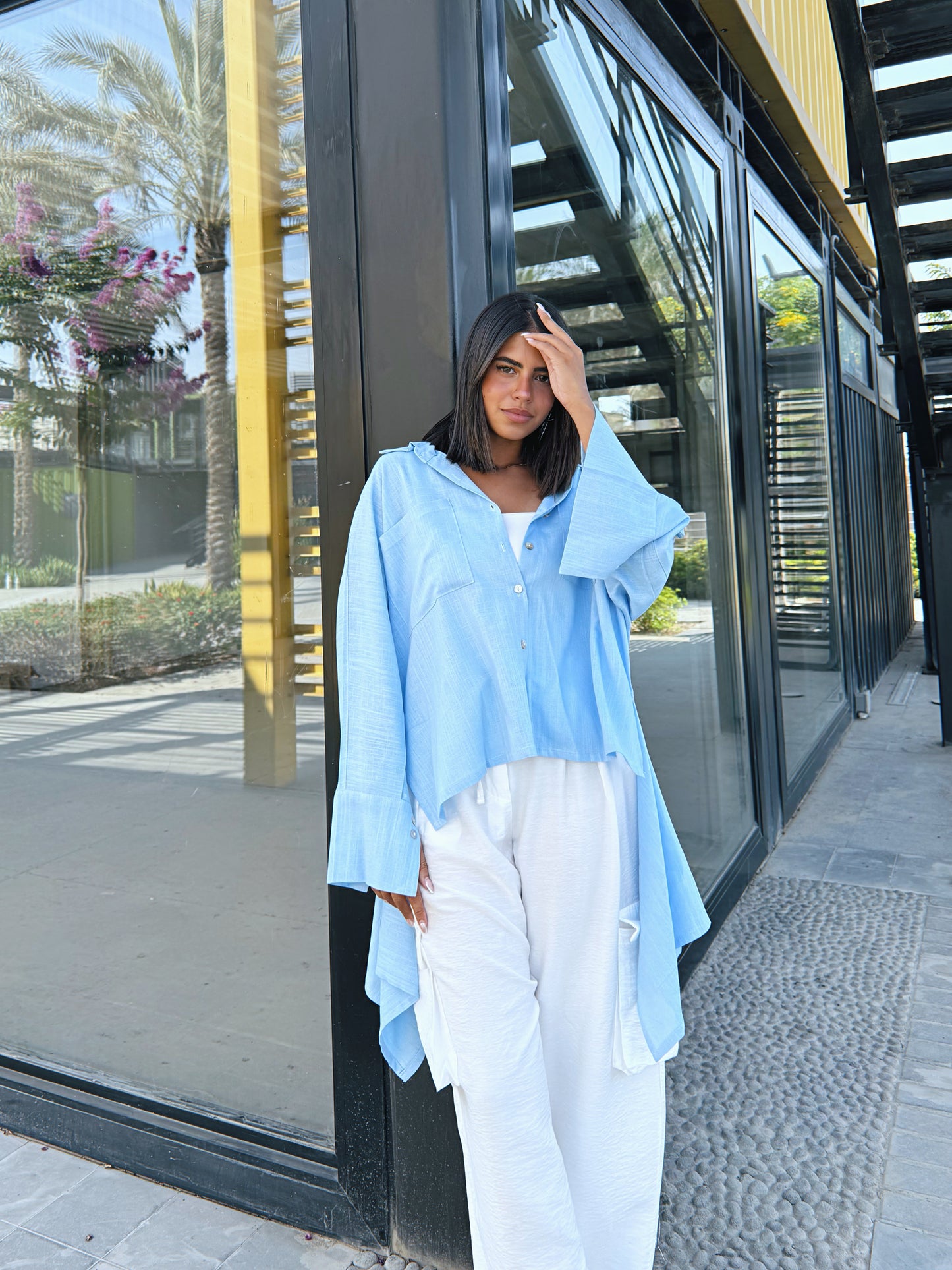 Livin’ In Shirt - Baby Blue