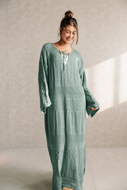 That Girl Knit Dress - Olive