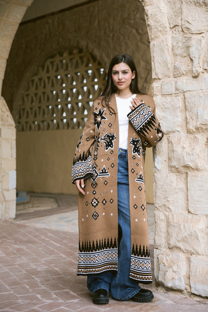 Nojom Cardigan - Sand