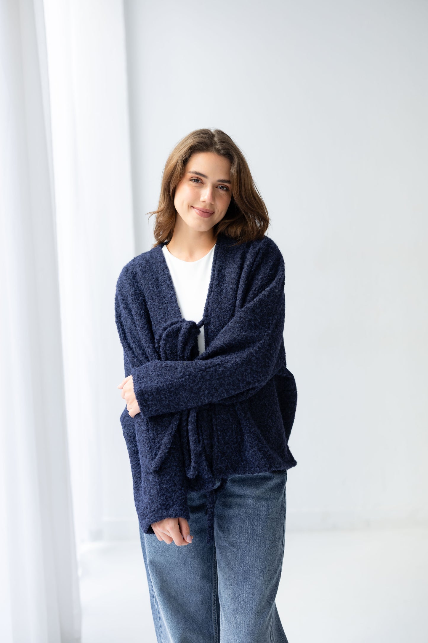 Dream Butterfly Top - Deep Navy