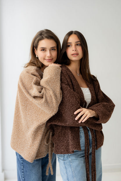 Dream Butterfly Top - Mocha