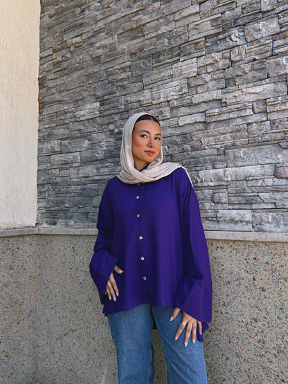 Ease Shirt - Violet