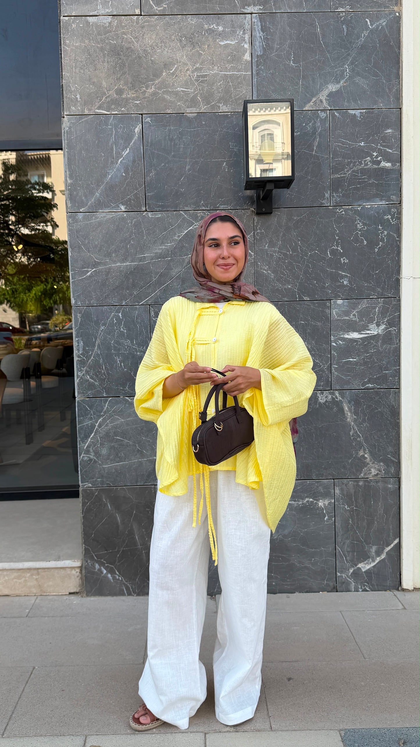 Rahaf Top - Butter Yellow