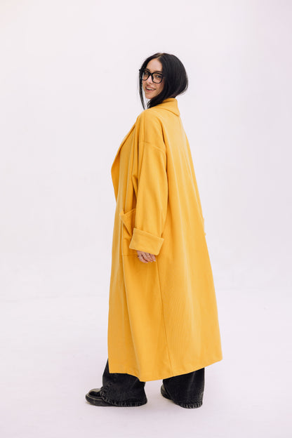 Cardigan Coat - Honey