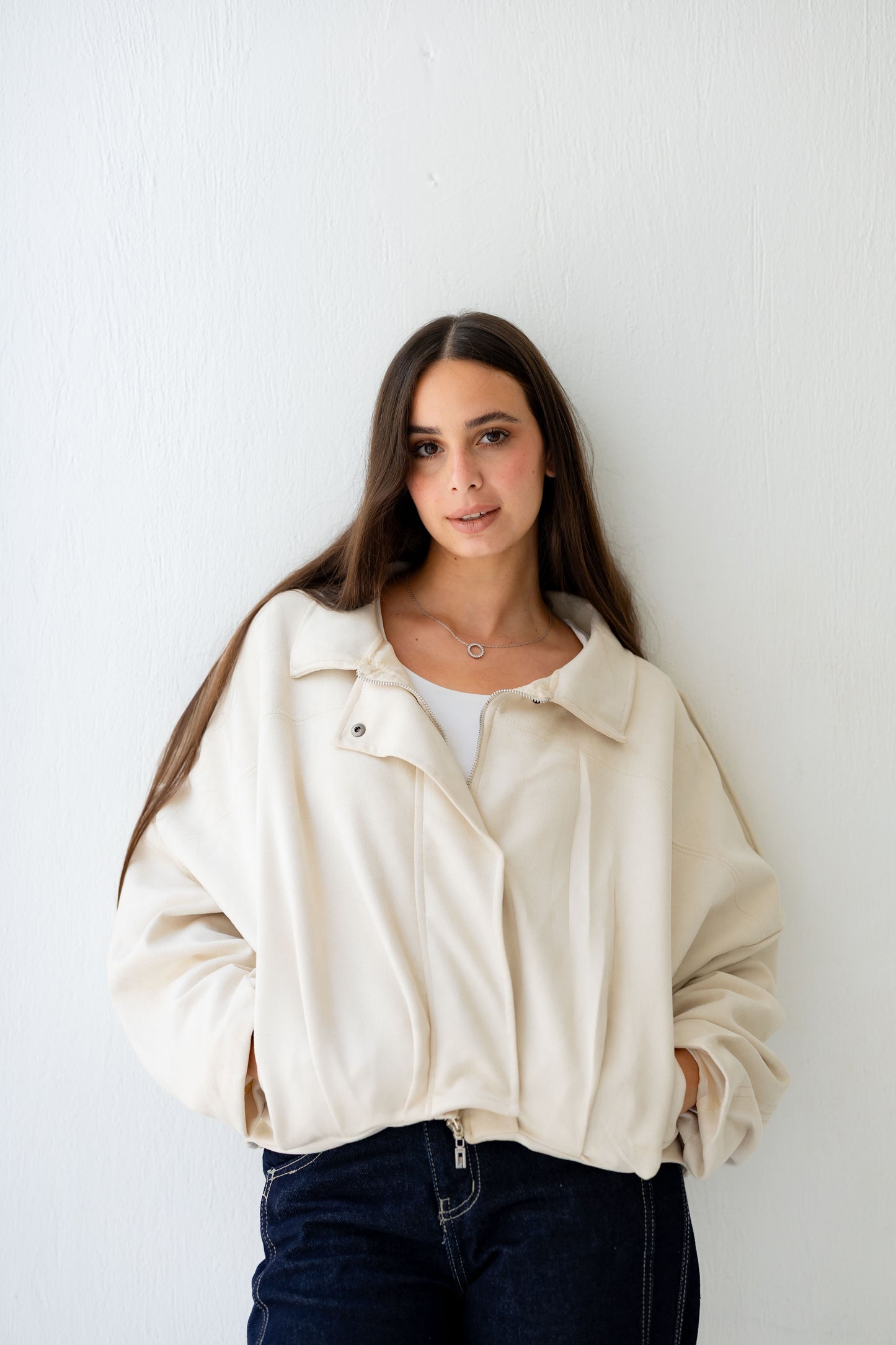 Velvet Storm Jacket - Cream (PRE-ORDER)