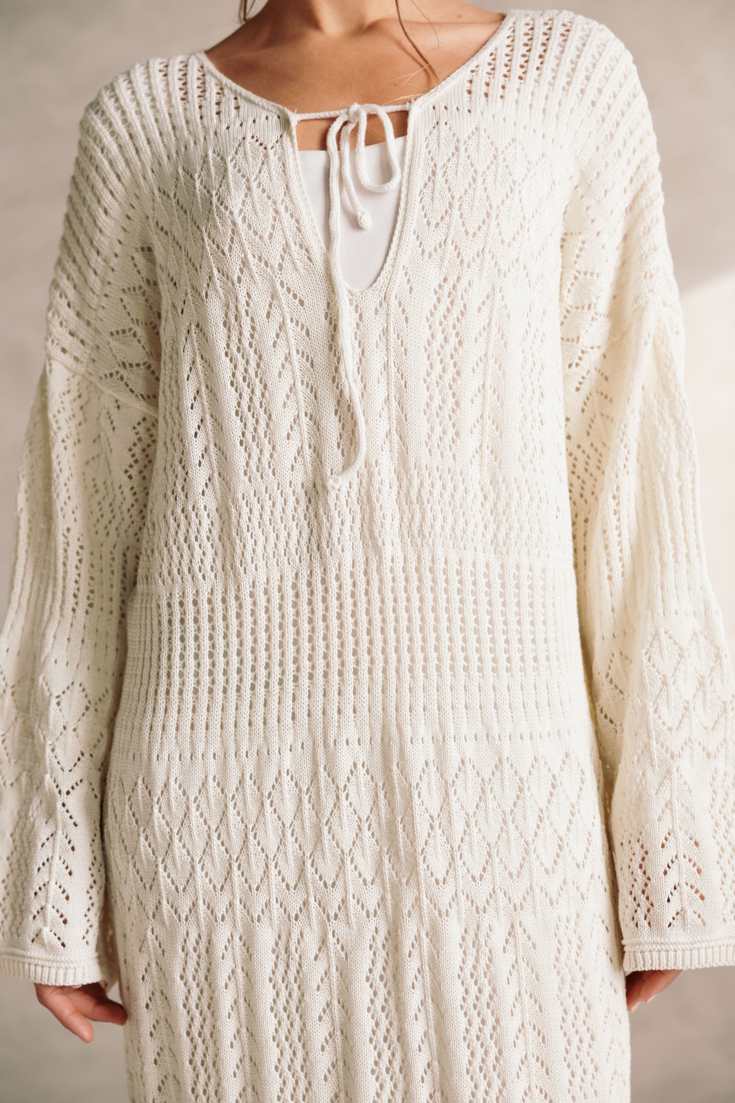 That Girl Knit Dress - White