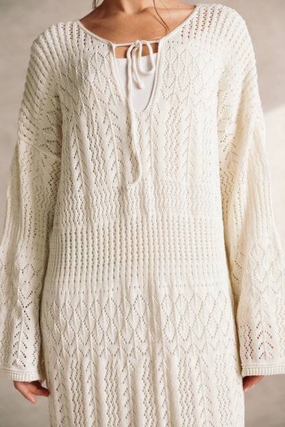 That Girl Knit Dress - White