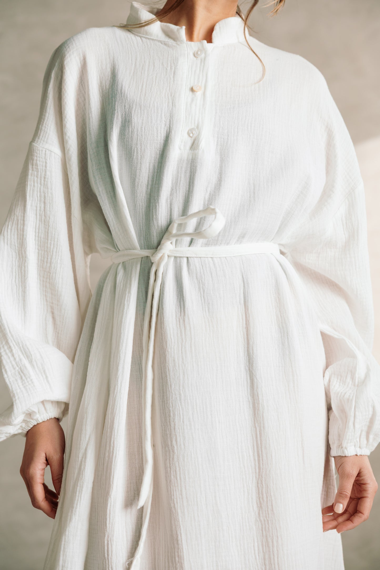 Rihan Dress - White