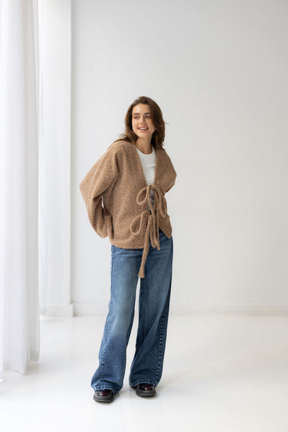 Dream Butterfly Top - Mocha