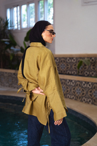 Linen Soul Top - Kiwi