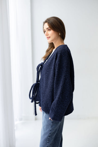 Dream Butterfly Top - Deep Navy