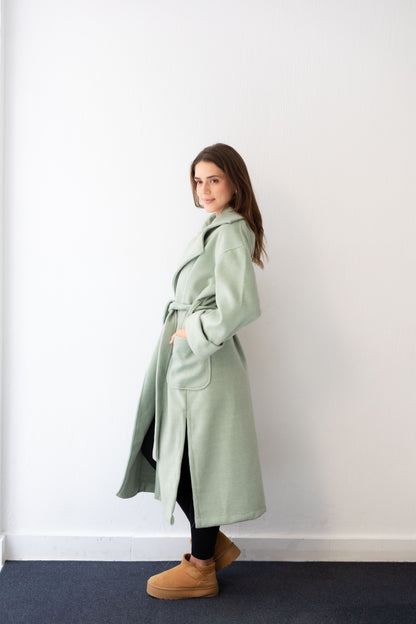Keep Me Warm Coat - Mint