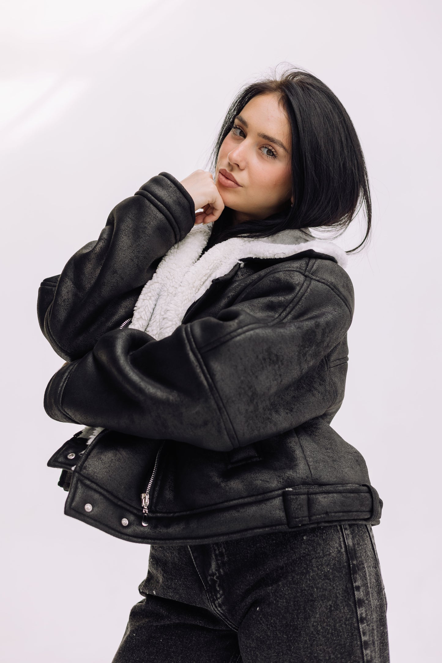 Street Ember Jacket - Blackxwhite