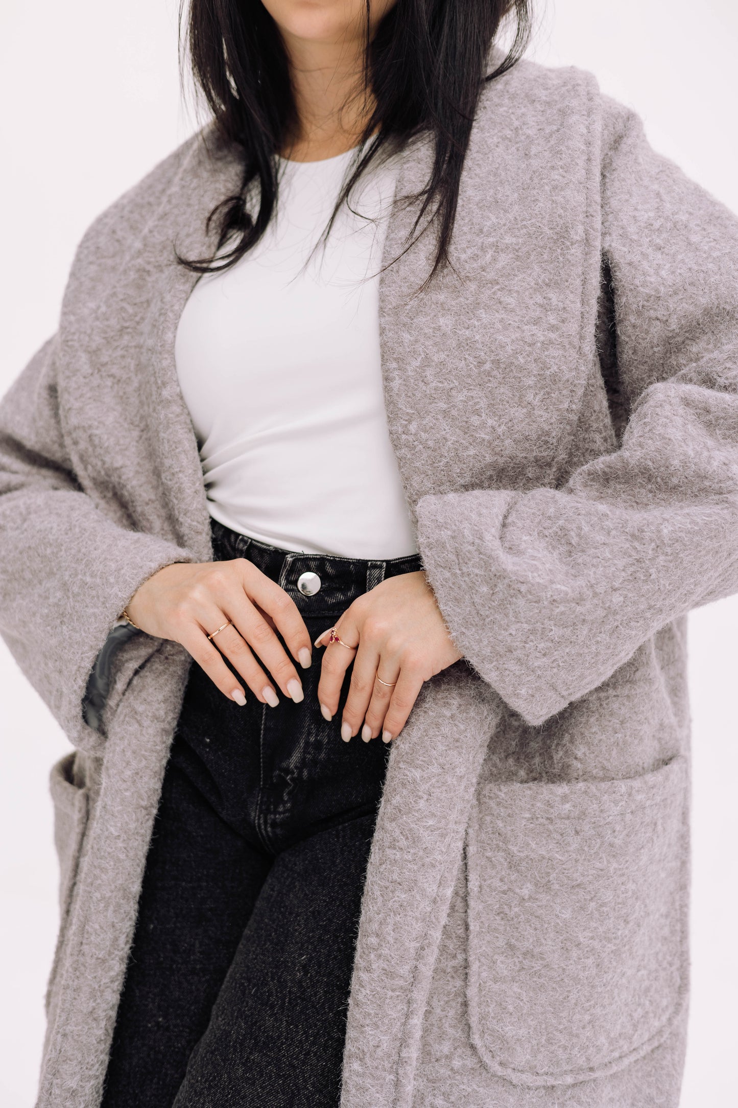Signature Cozy Coat - Grey