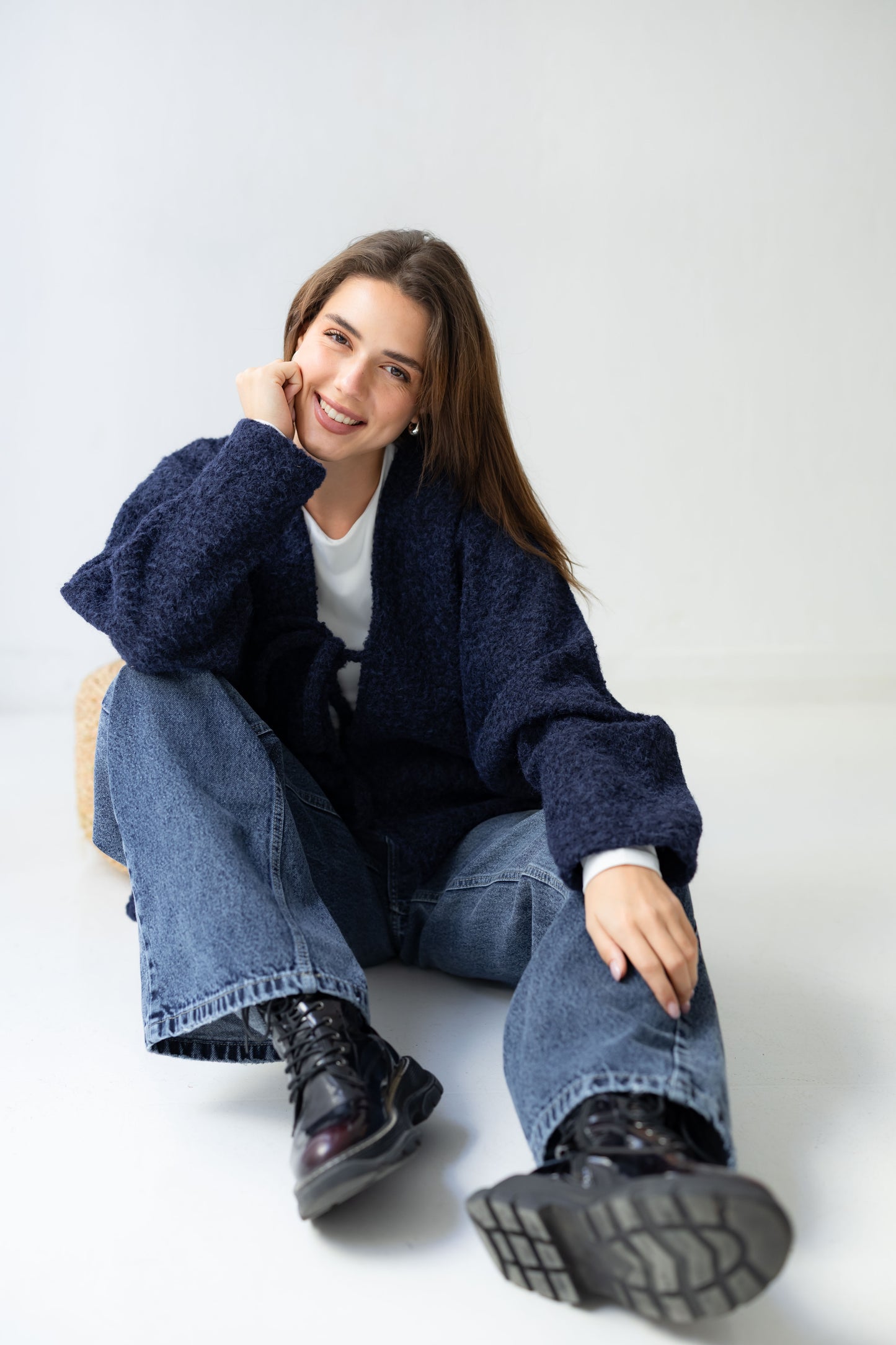 Dream Butterfly Top - Deep Navy