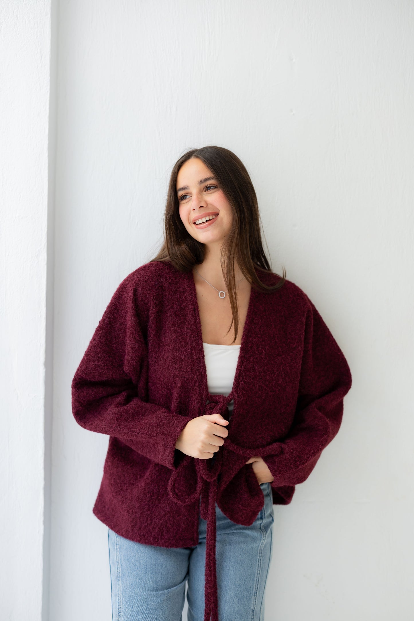 Dream Butterfly Top - Burgandy