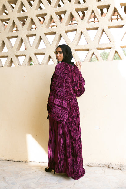 Butterfly Dress - Burgundy