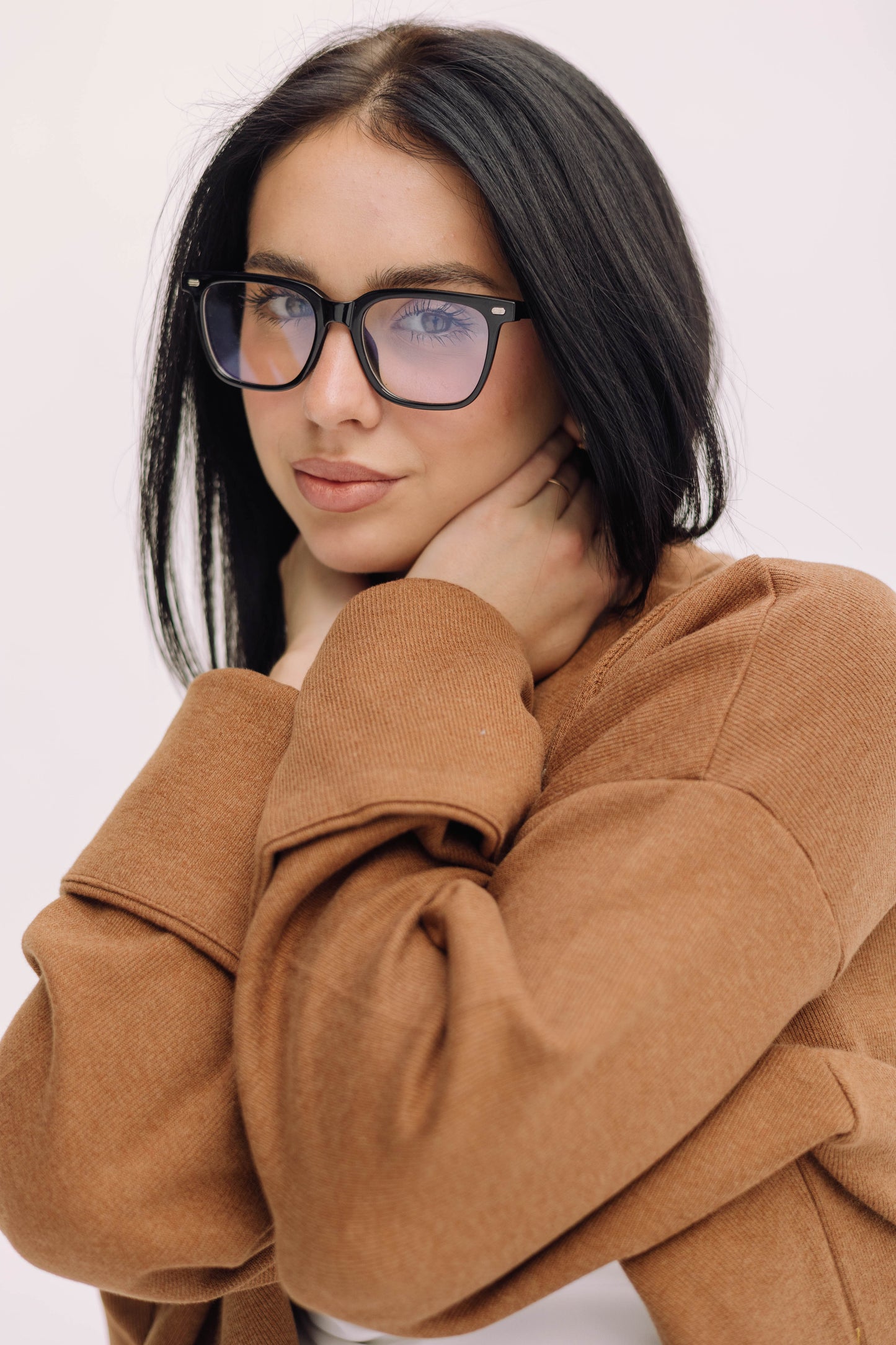 Cardigan Coat - Caramel Brown