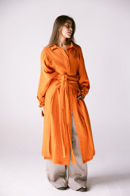 Off-Duty Shirt - Orange