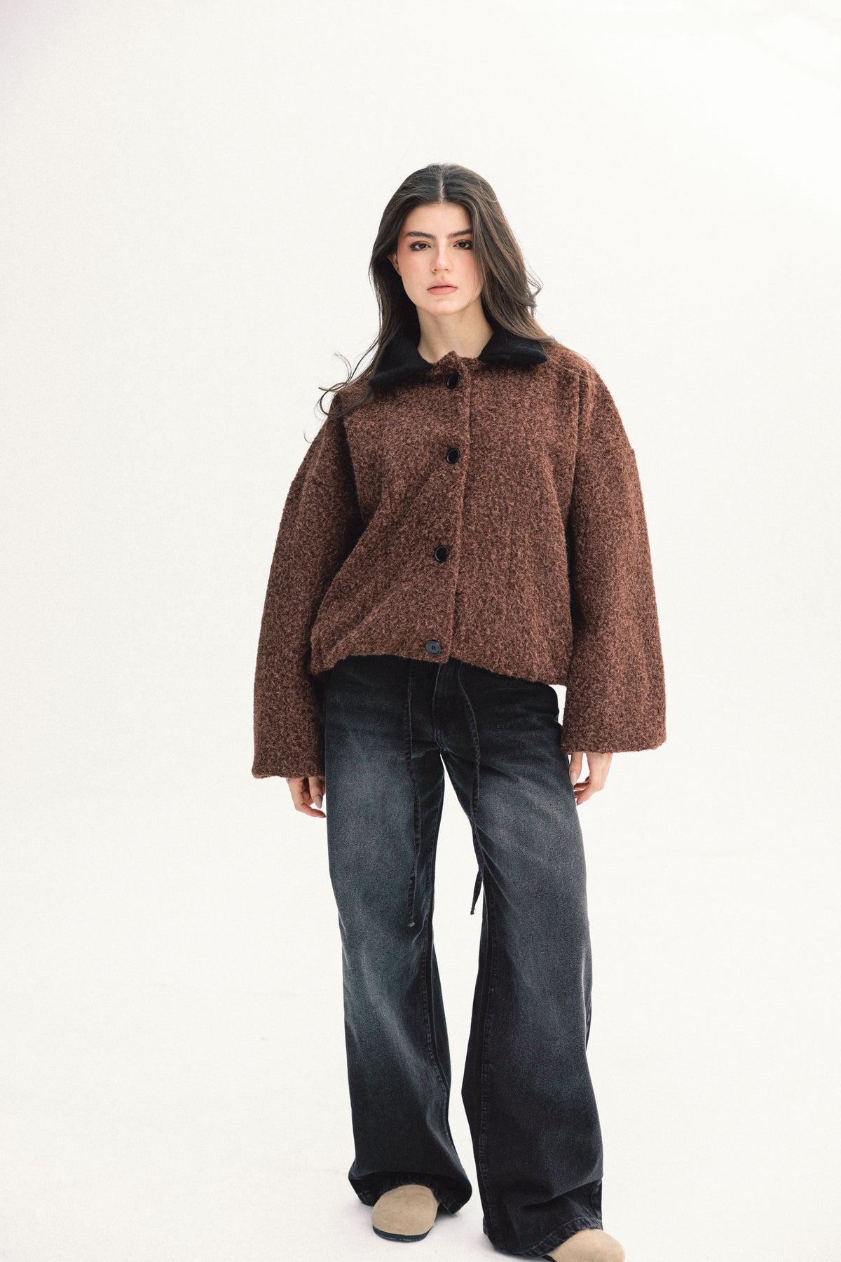 Nonchalant Jacket - Cocoa
