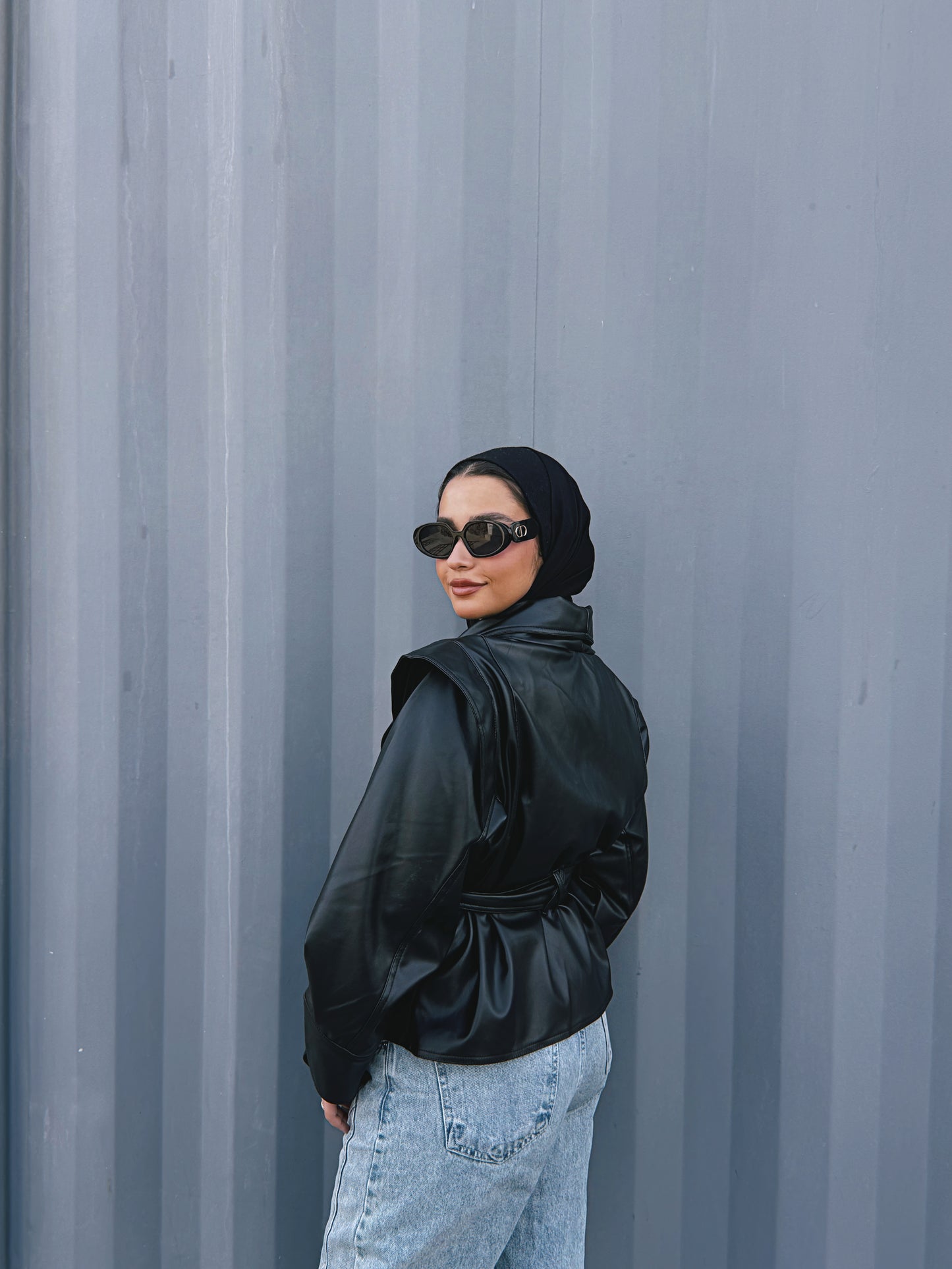 Bold As Love Leather Jacket - Black
