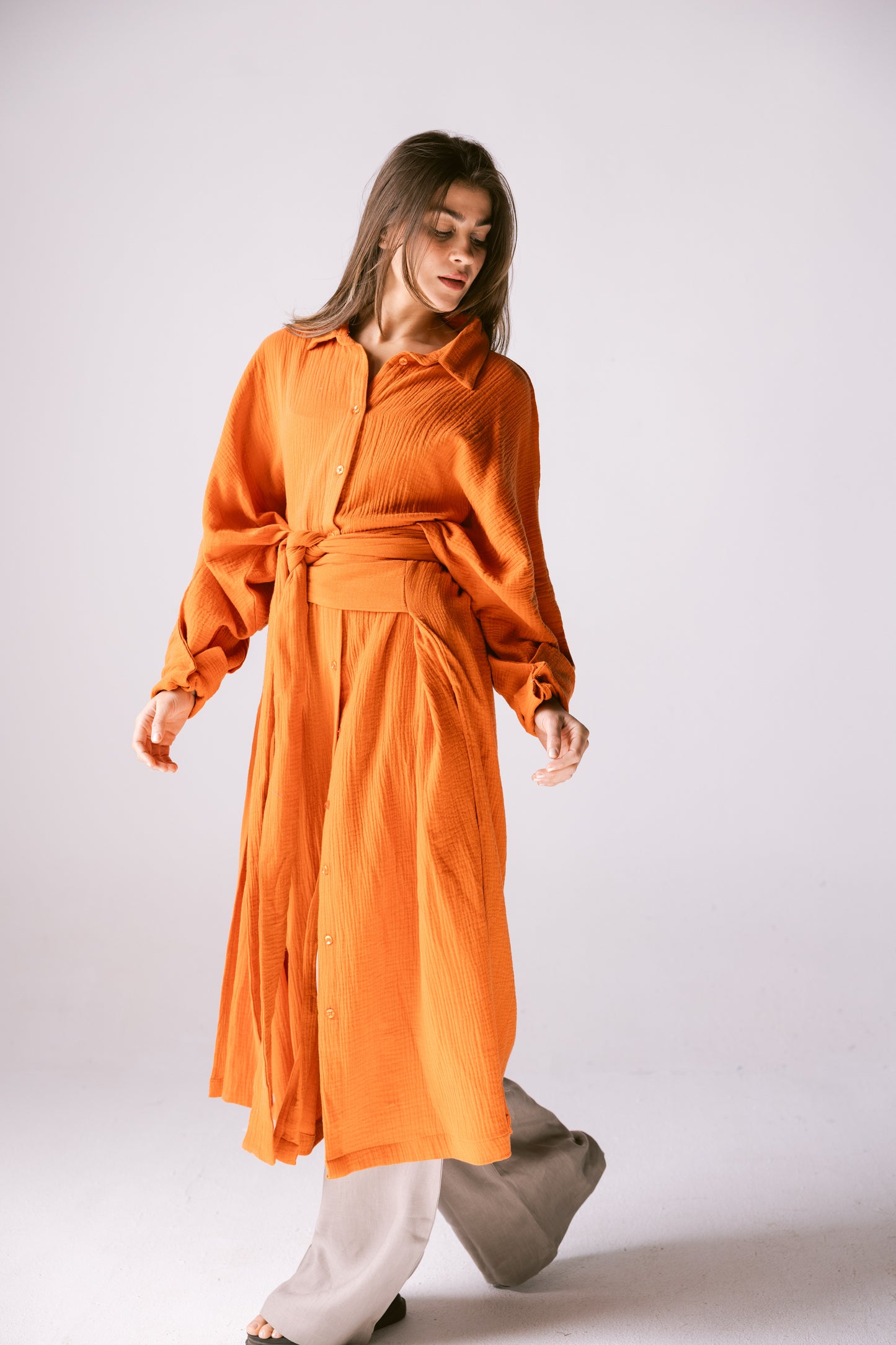 Off-Duty Shirt - Orange