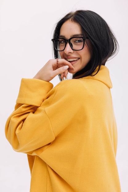 Cardigan Coat - Honey