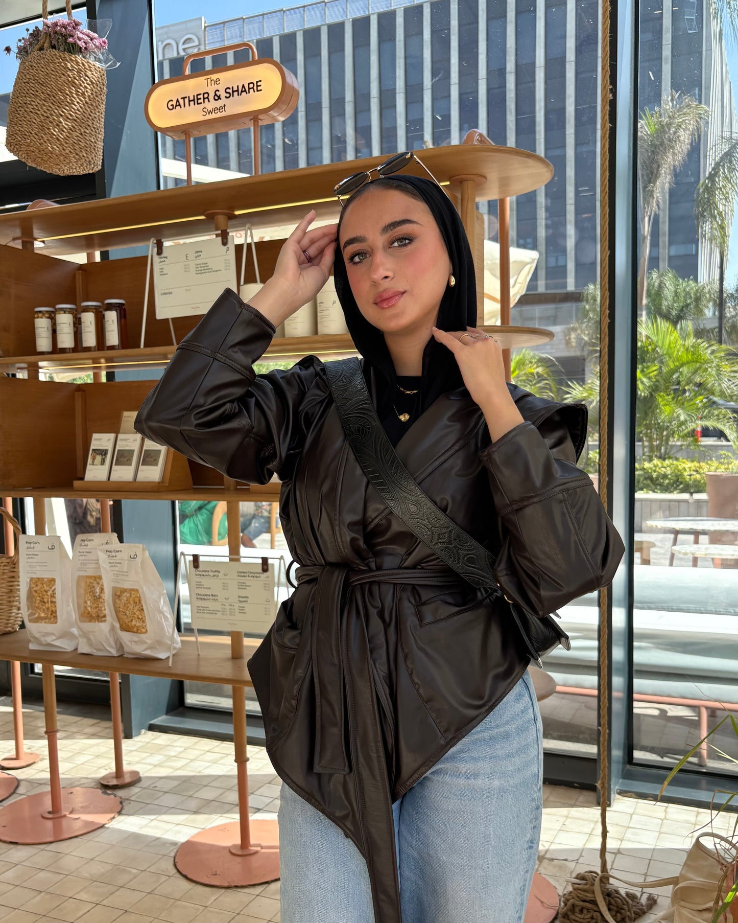 Bold As Love Leather Jacket - Brown