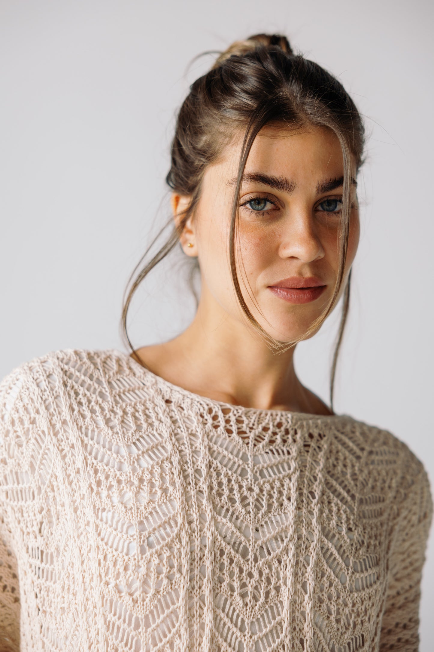 Sea Soul Knit Dress - Cream