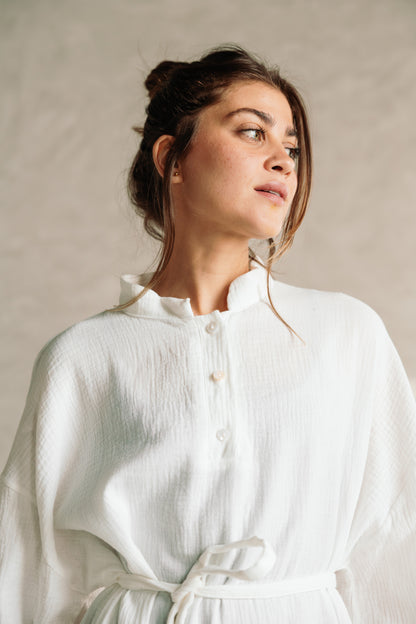 Rihan Dress - White