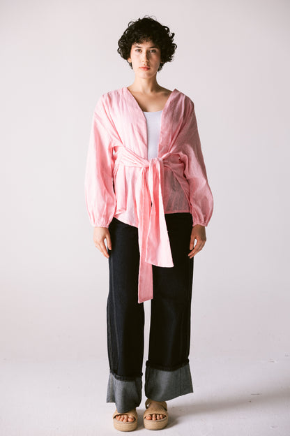 Soft Girl Energy Top - Powder Pink