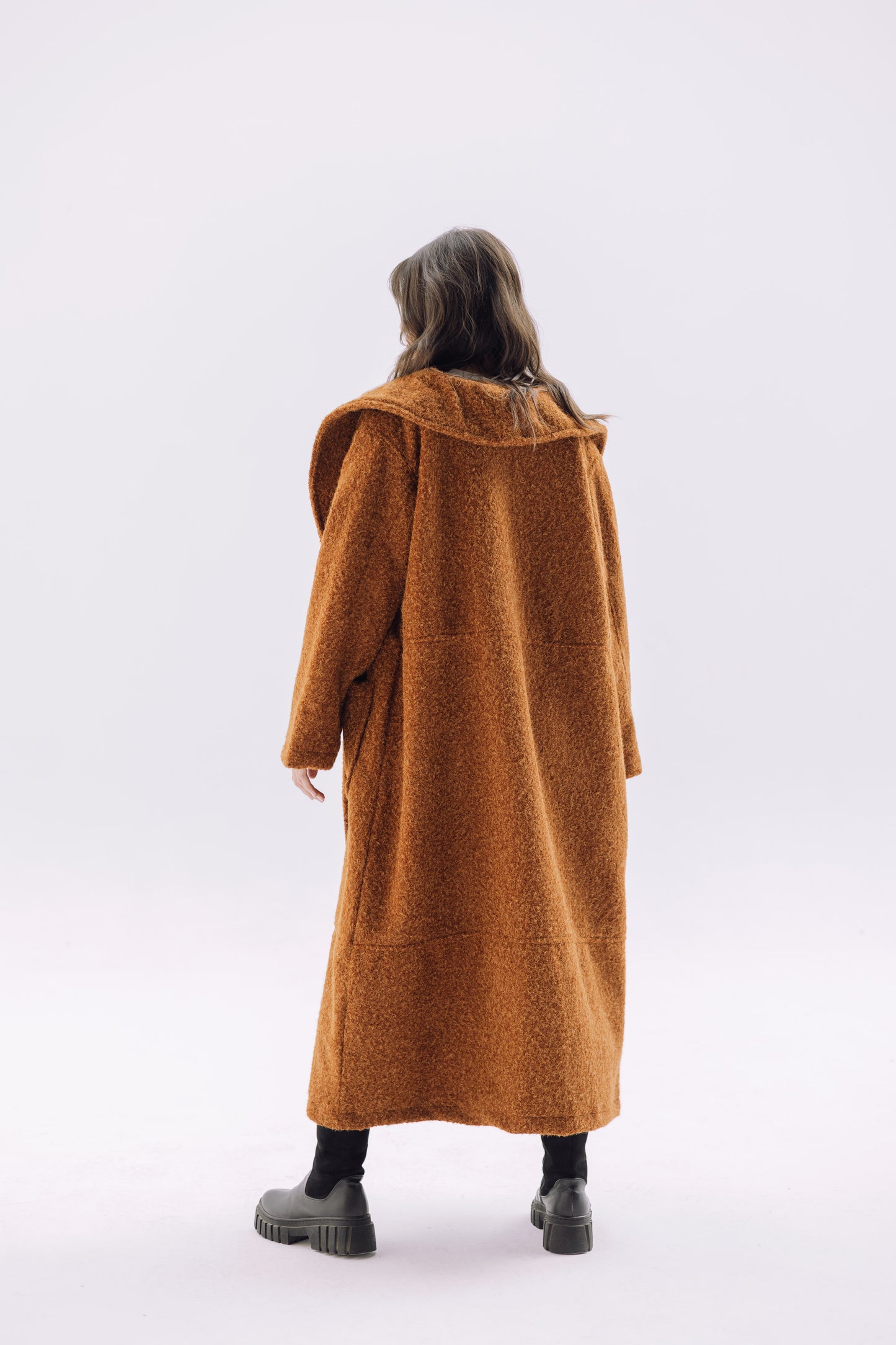 Signature Cozy Coat - Caramel Brown