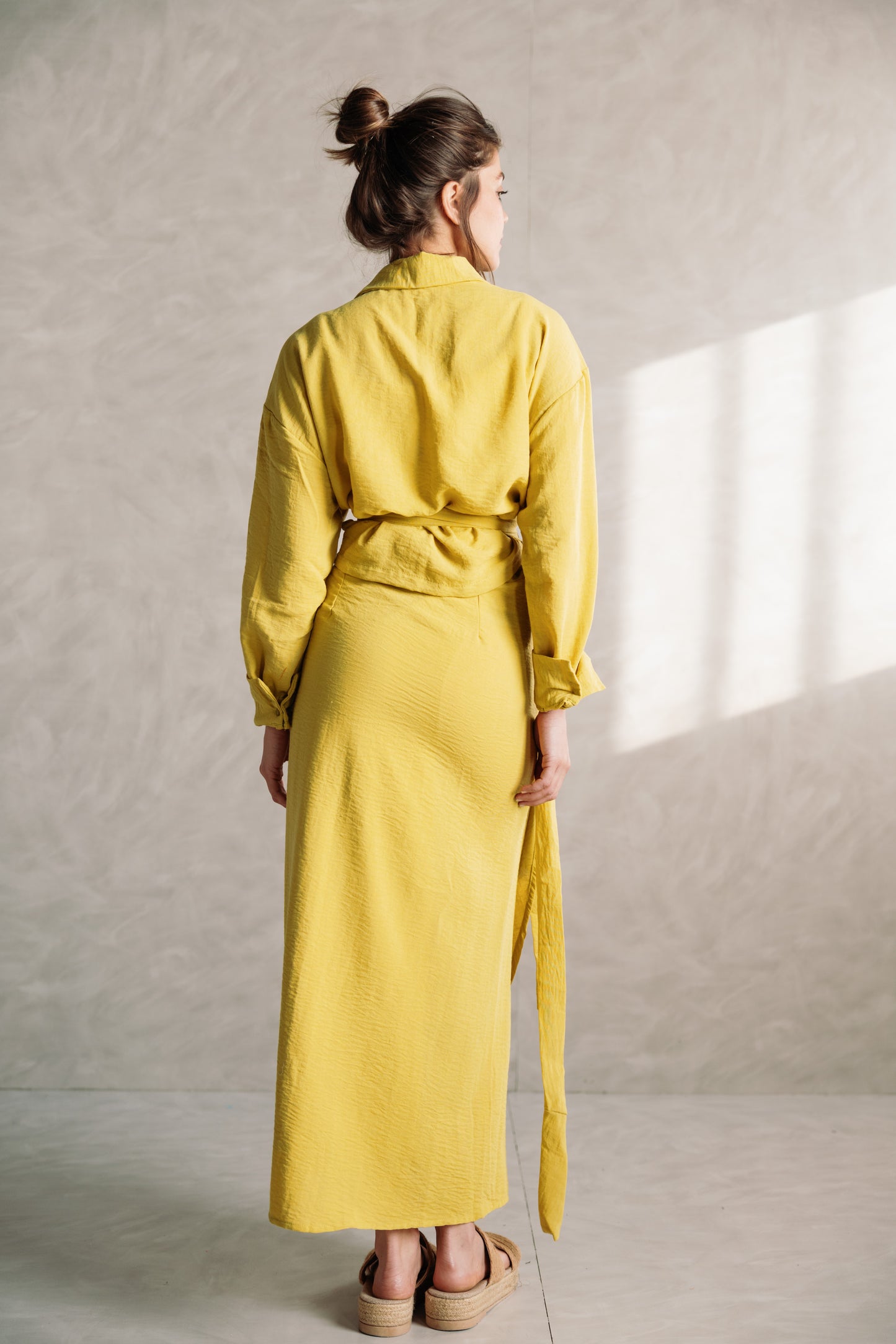 Linen Wrap Me Set - Lime