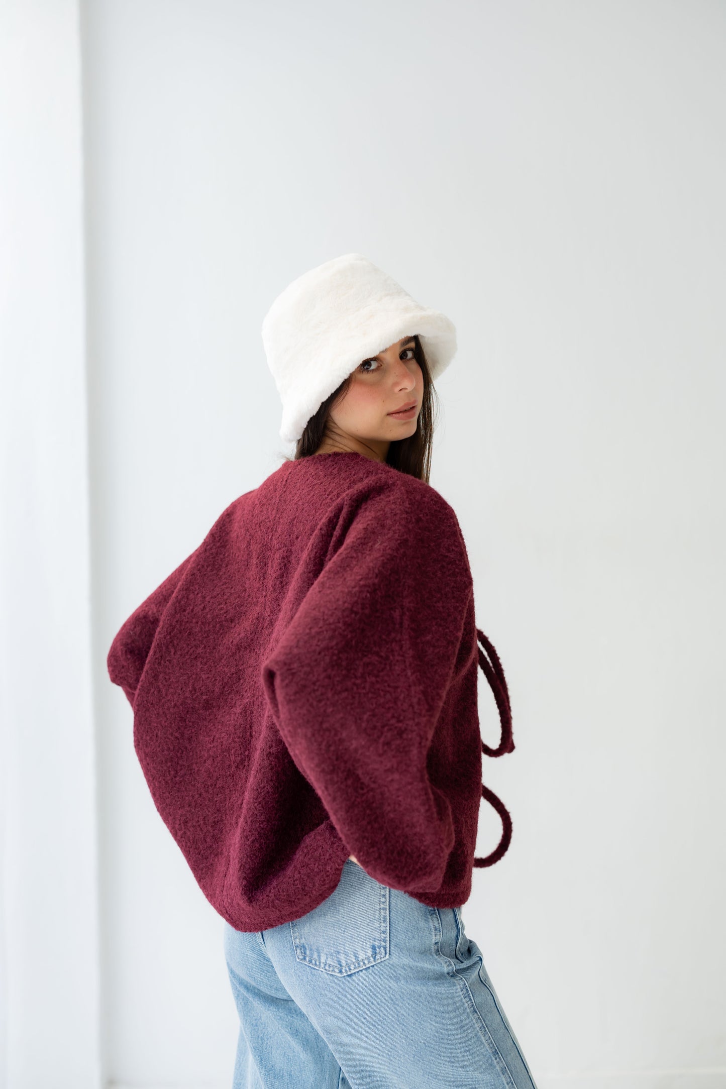 Dream Butterfly Top - Burgandy