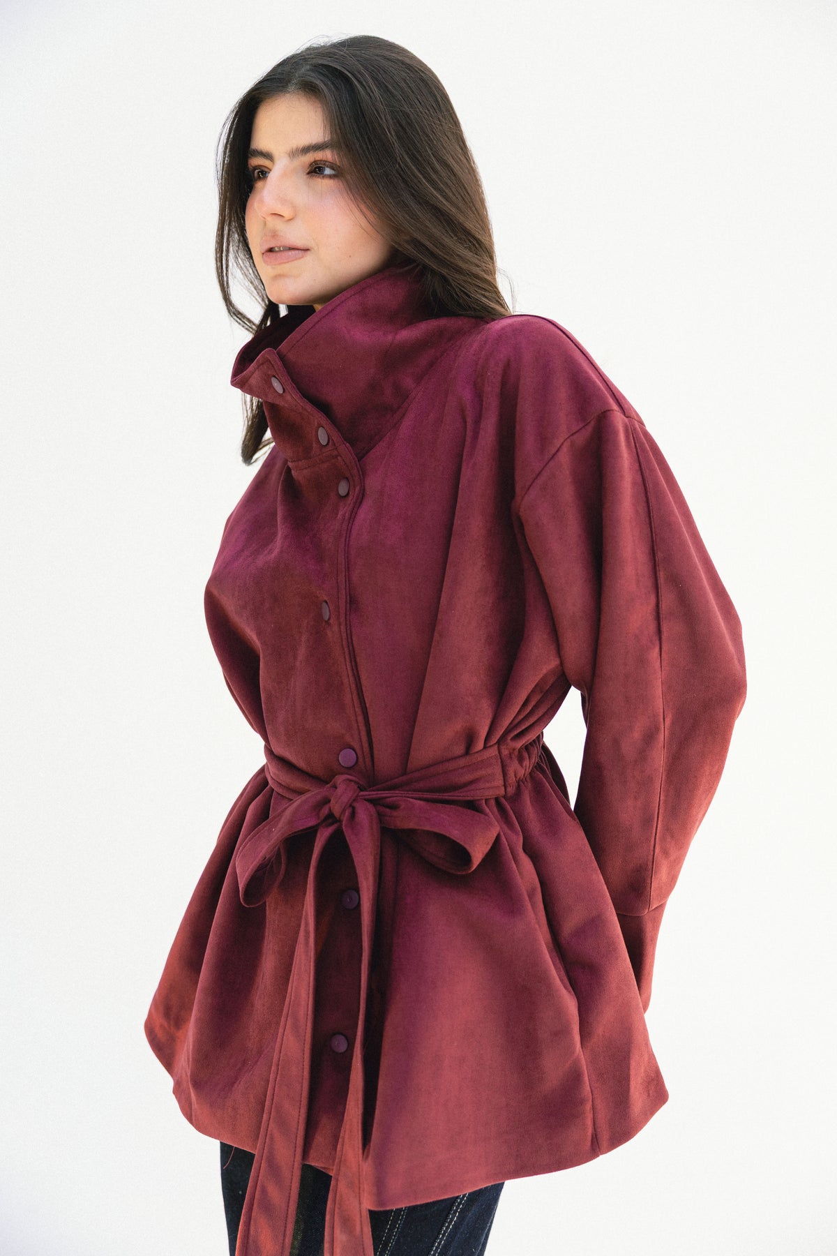 Comfort Zone Jacket - Burgundy