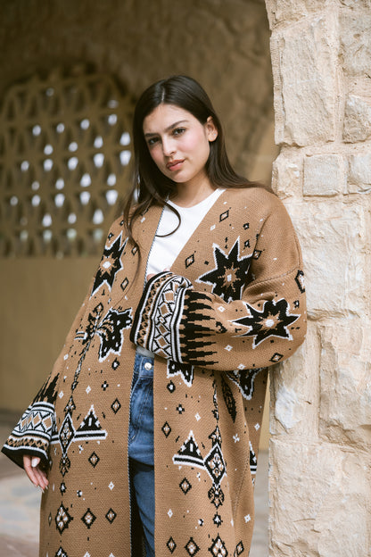 Nojom Cardigan - Sand