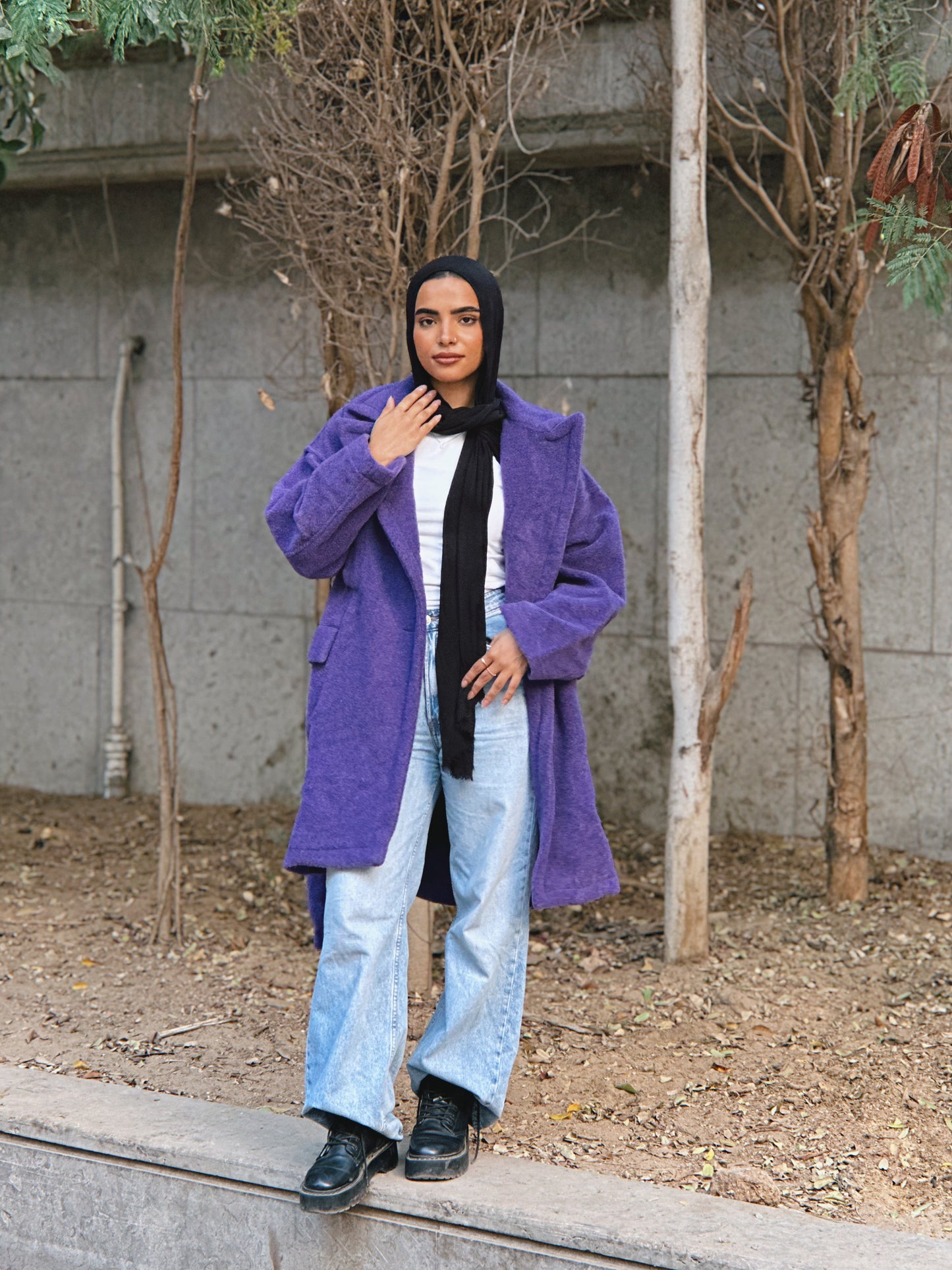 Timeless Coat - Royal Purple