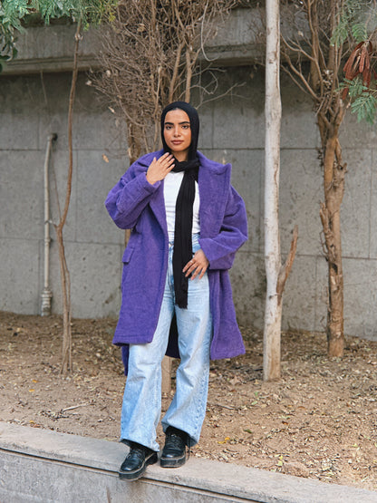 Timeless Coat - Royal Purple