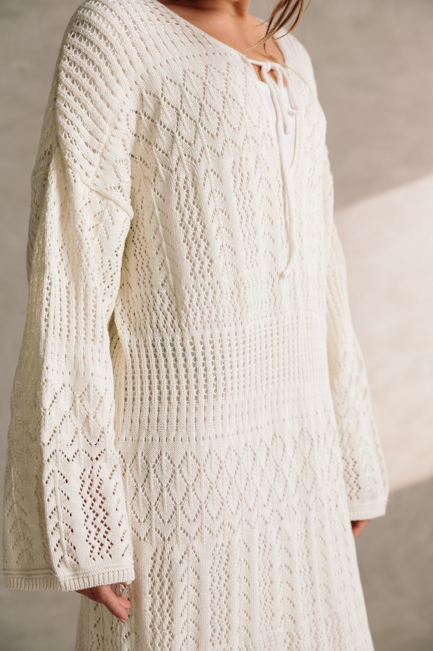 That Girl Knit Dress - White